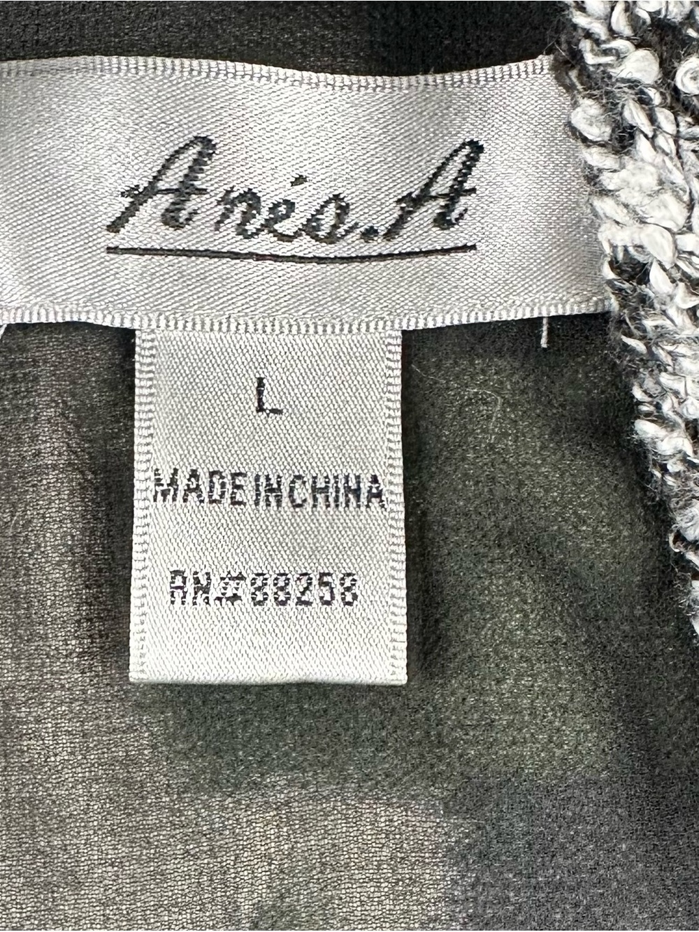 Anes A Art to Wear Patchwork Cardigan L Lagenlook Draped Boho - Picture 9 of 11